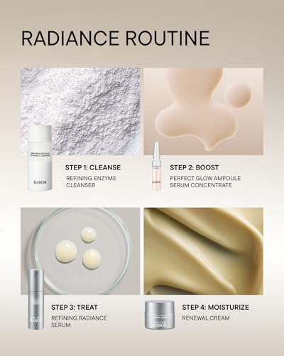 Thumbnail 7 de BABOR Cleansing Enzyme Cleanser für Mischhaut, ölige Haut und unreine Haut – Enzymatisches Reinigungs- und Peelingpulver mit Vitamin C (40 g)