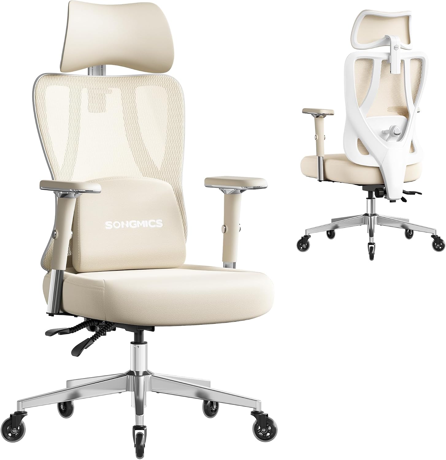 Detalle de SONGMICS Sedia da Ufficio Ergonomica 150 kg