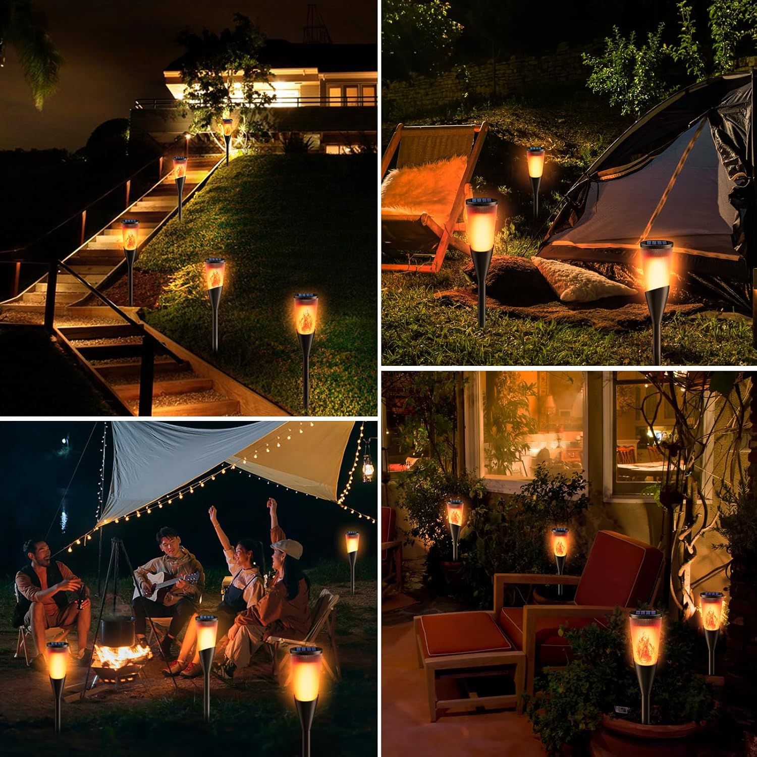 Thumbnail 6 de FIFIying Solar Lights Outdoor Garden 6 Pack