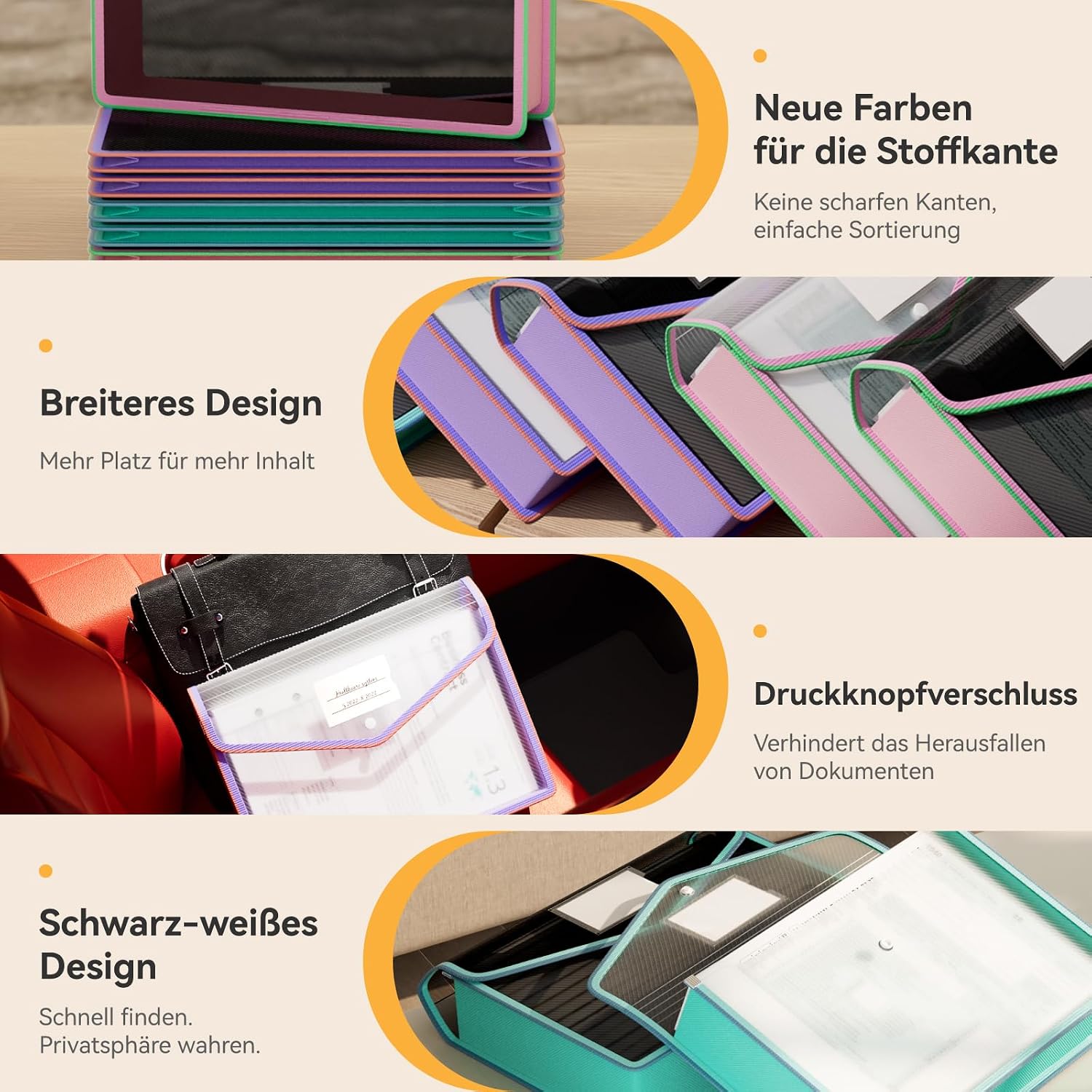Detalle 2 de ABC life Dokumententasche A4