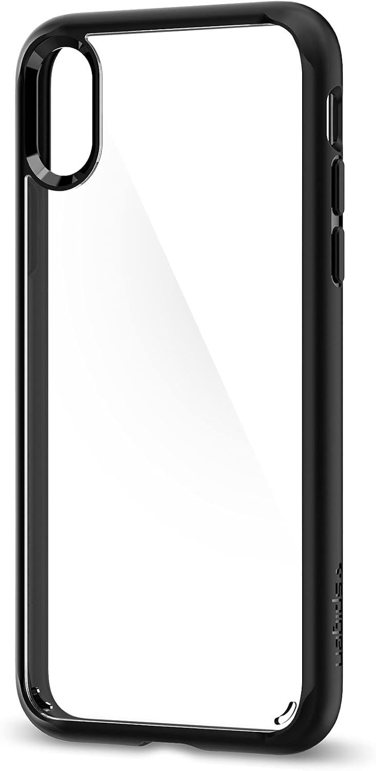 Detalle de Spigen Ultra Hybrid pour iPhone X / XS – coque hybride noire