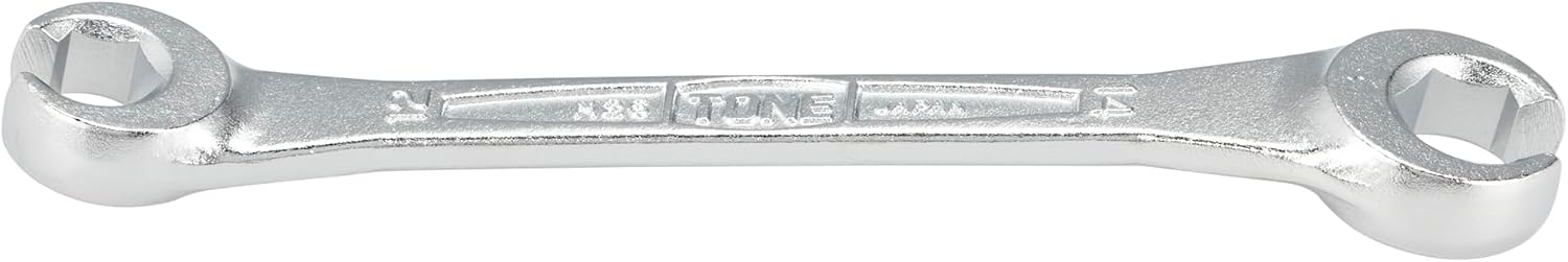 Detalle de トネ M26-1214 フレアナットレンチ 12×14mm・15°設計・全長160mm
