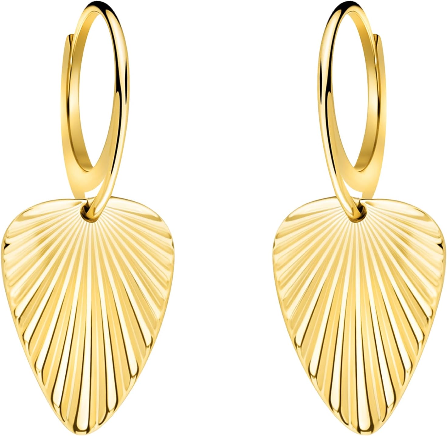 Detalle de SOFIA MILANI Damen-Ohrhänger aus 925 Silber mit Blatt-Motiv – elegant & zeitlos