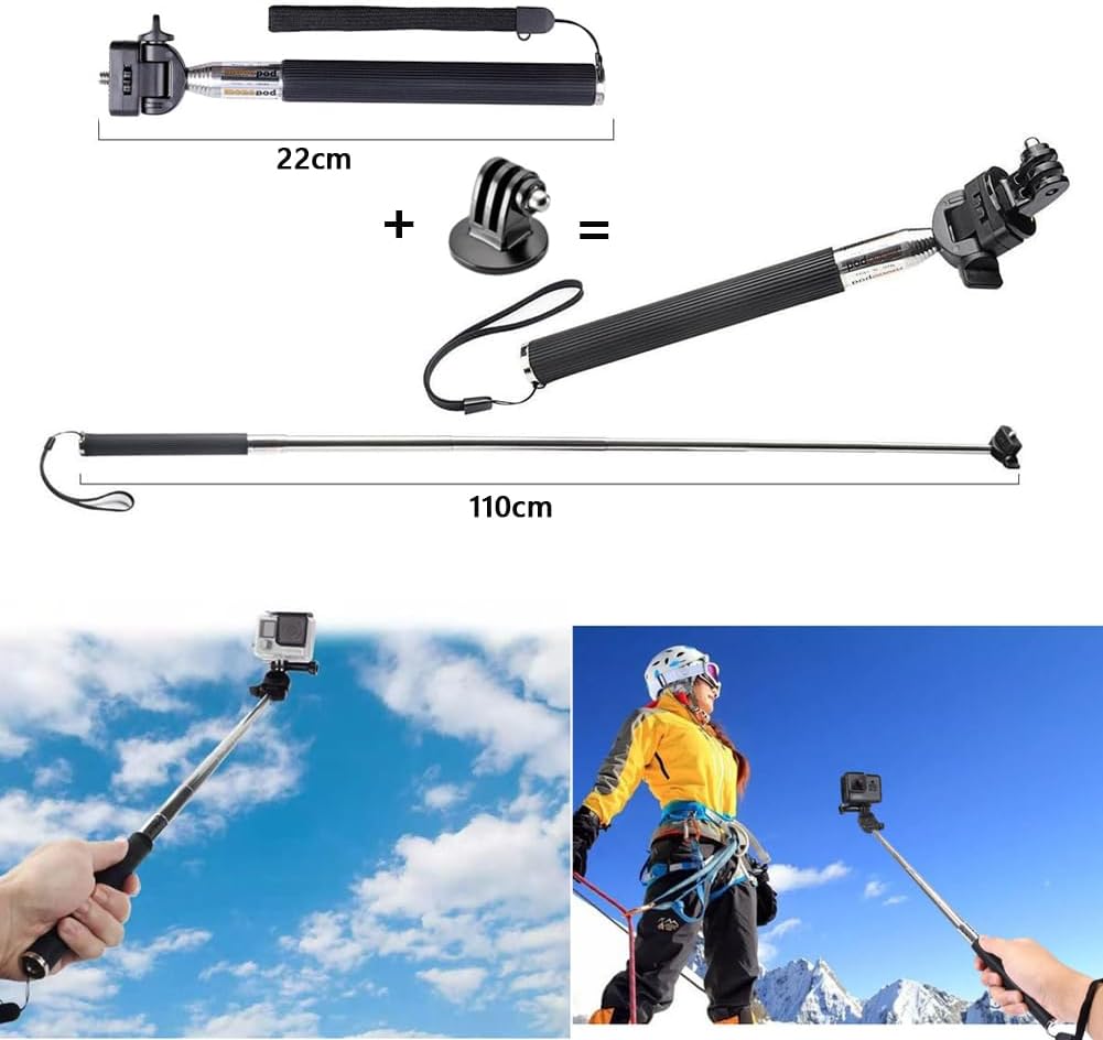 Thumbnail 4 de YEHOLDING 13 in 1 GoPro Accessory Kit