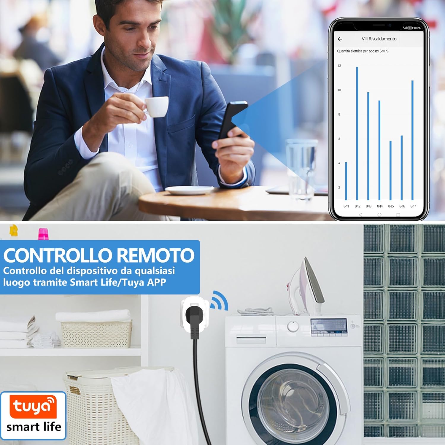 Thumbnail 3 de SURFOU Presa Smart WiFi 16A con Timer