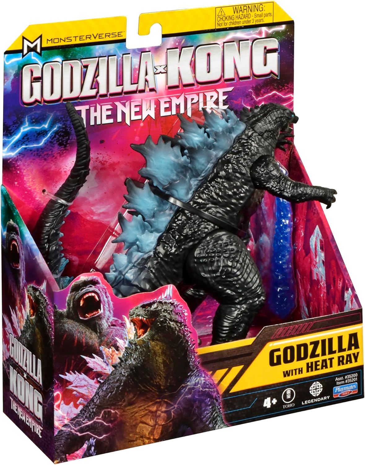 Thumbnail 4 de MonsterVerse Godzilla x Kong, Figurine articulée 15 cm – Godzilla Evolution (MN3031)
