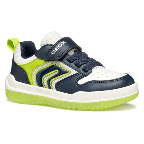 Detalle de Geox J BUZZERLIGHT Boy B zapatillas talla 28 EU navy/lime