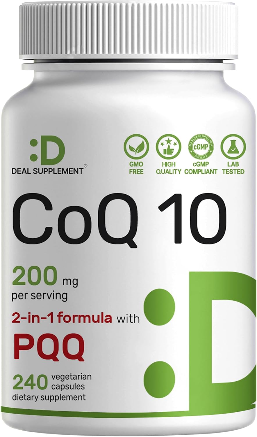 Detalle de Deal Supplement CoQ10 Supplement 200 mg