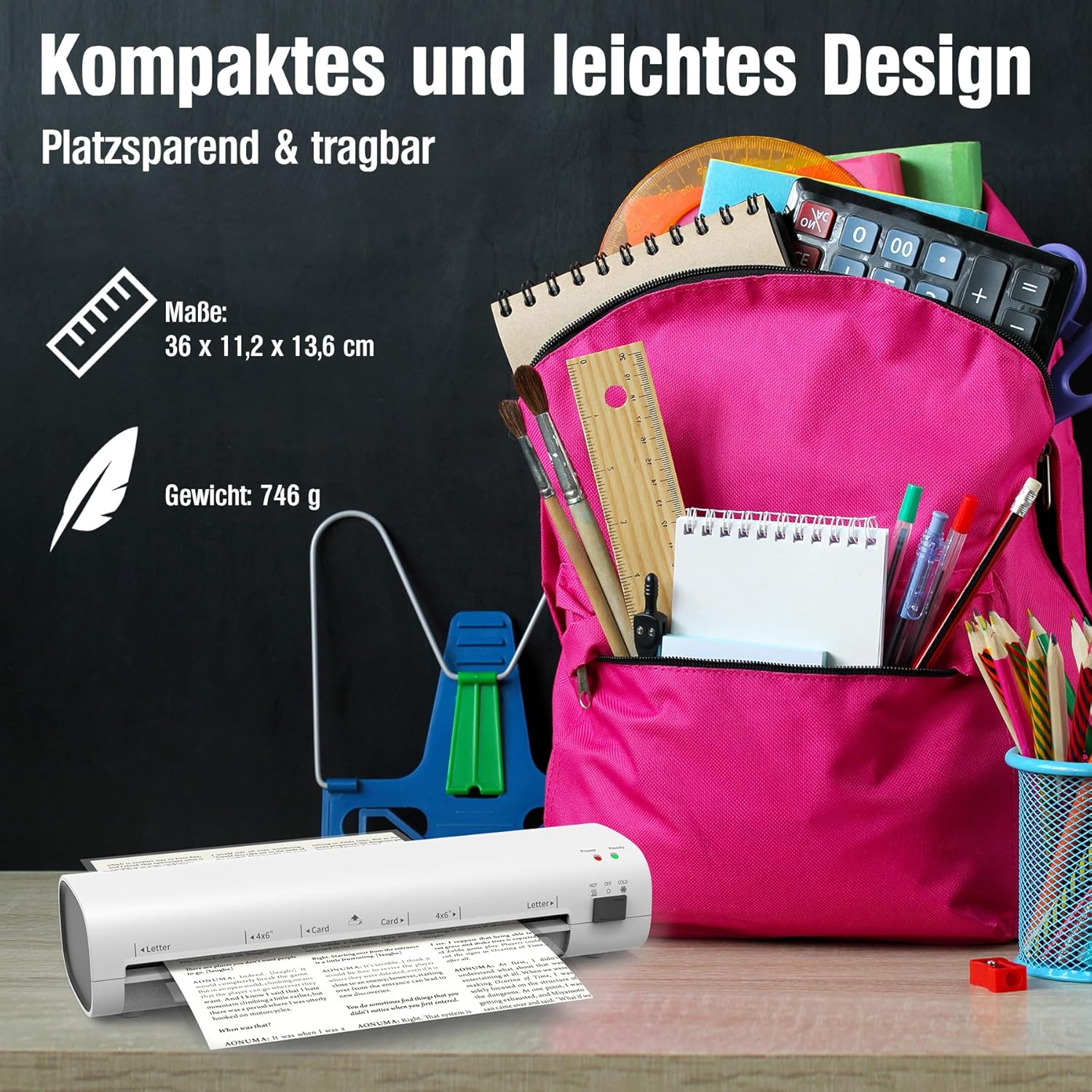 Thumbnail 6 de OidoZac A4 Laminiergerät 9 Zoll 🖨️