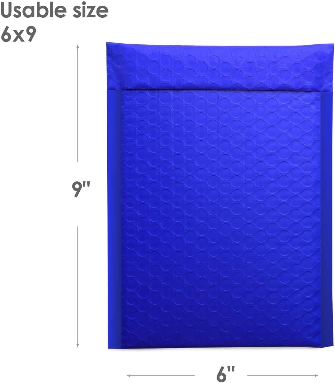 Thumbnail 1 de Switory 50pcs Poly Bubble Mailers A5 Padded Envelopes – Blue, 15.3cm x 22.9cm