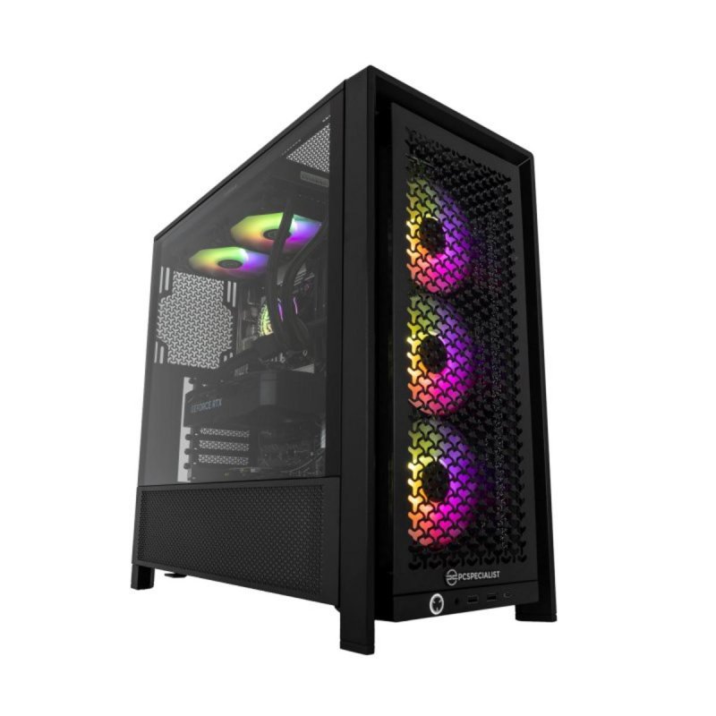 Detalle 2 de PCSpecialist PRO 7700 5070: PC de sobremesa potente para gaming y multitarea