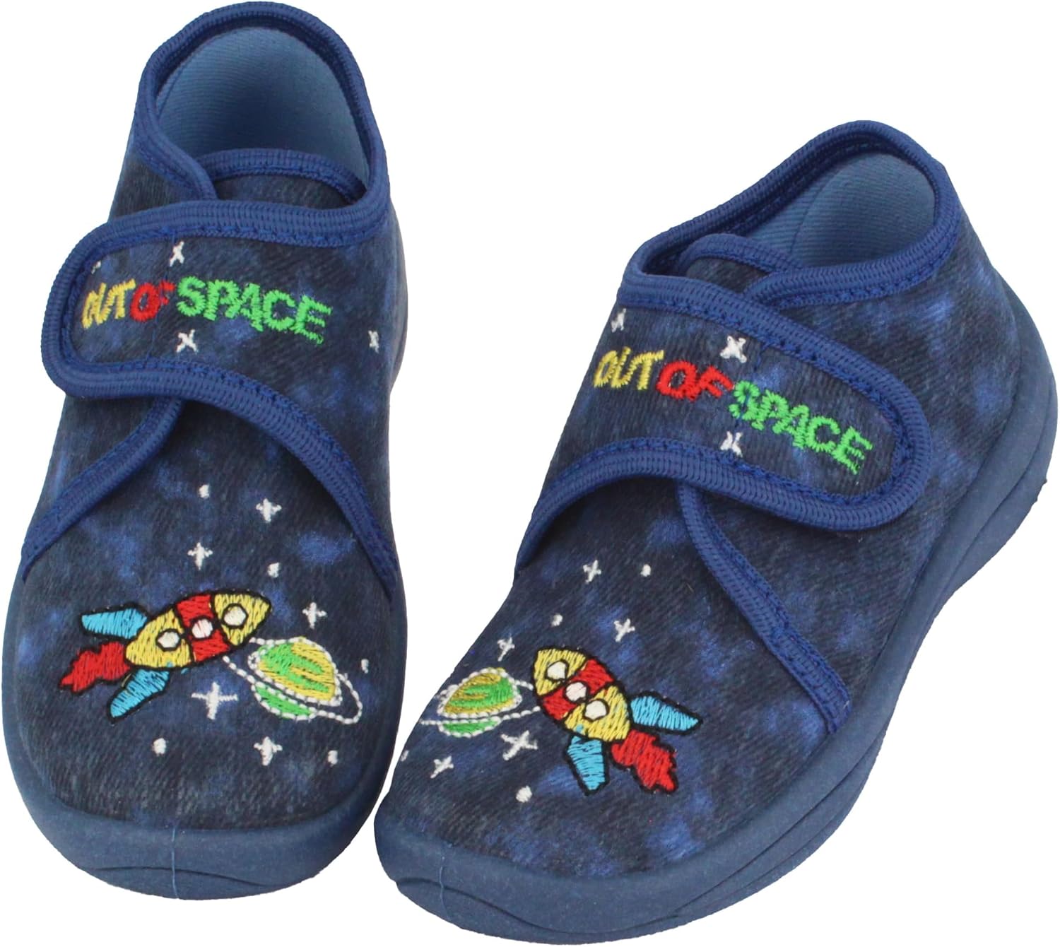 Detalle 2 de Beck Jungen Spacy-3080 Hausschuh – atmungsaktiv, rutschfest und langlebig