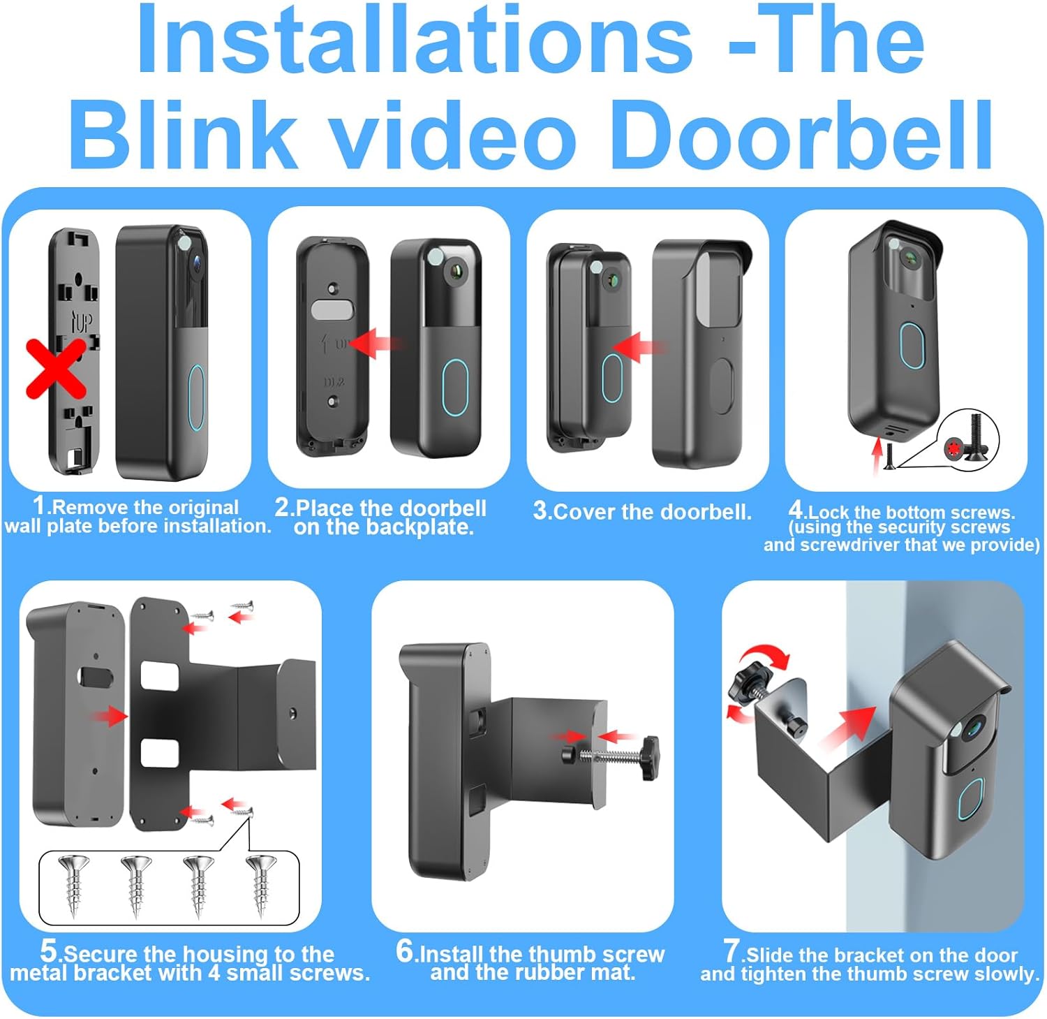 Thumbnail 5 de Anti-Theft Blink Doorbell Mount 2nd Gen