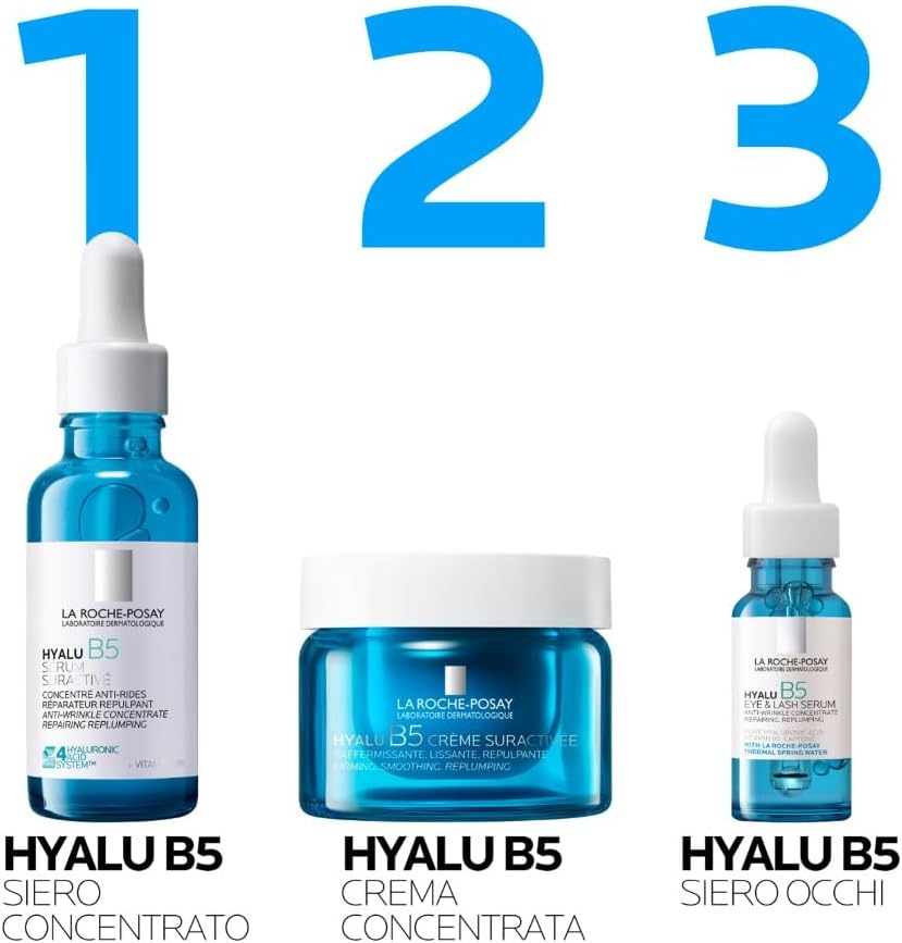 Thumbnail 6 de La Roche-Posay Hyalu B5 Siero Concentrato Anti-Rughe: siero rivitalizzante con 4 tipi di acido ialuronico