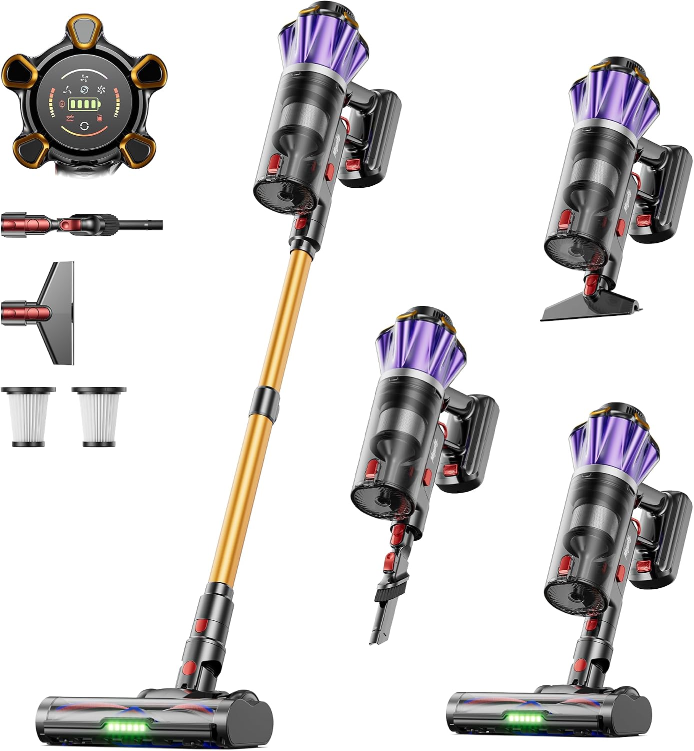 Detalle de Envyenjoy Cordless Vacuum Cleaner, 1.8L Cup