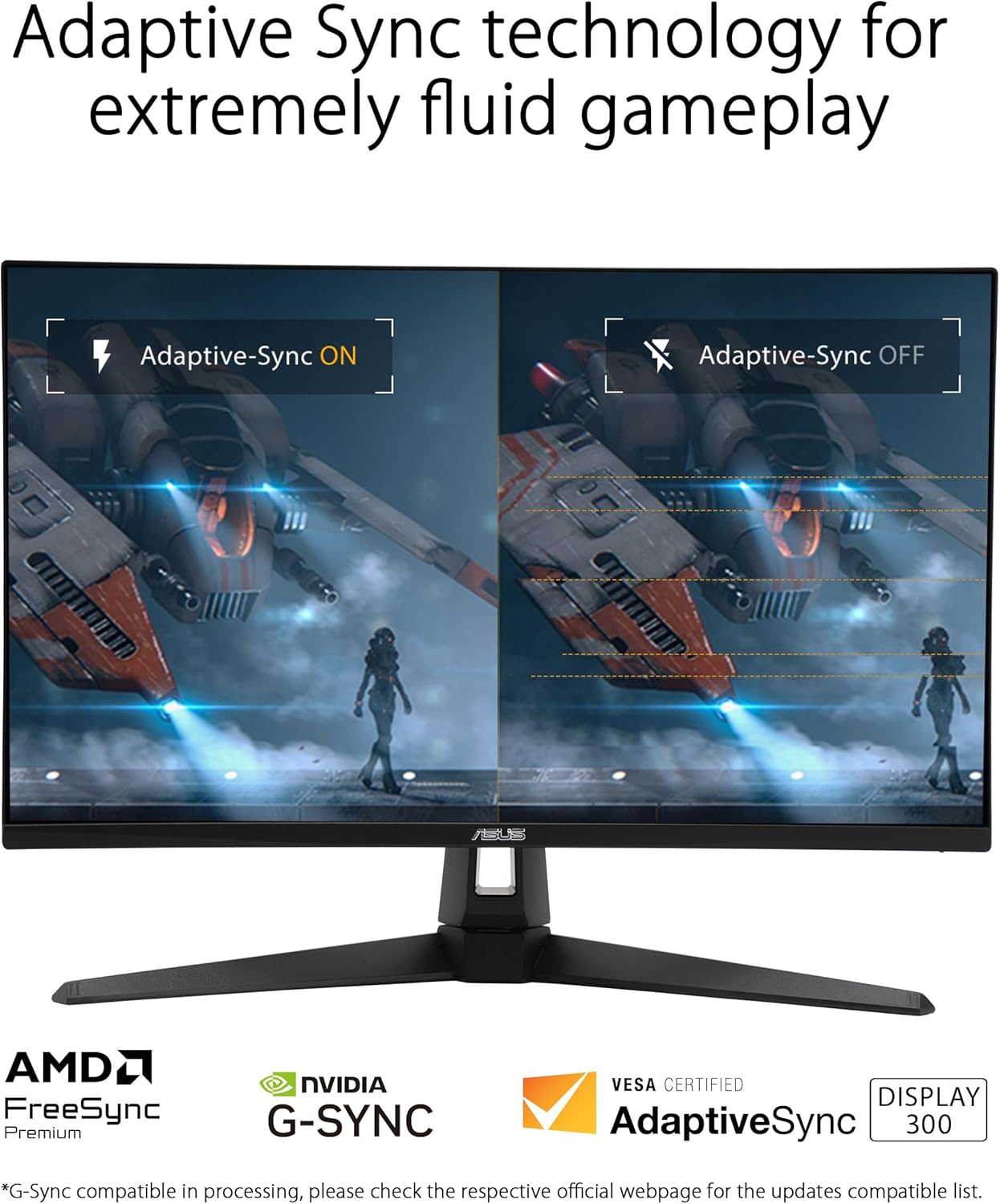 Thumbnail 4 de ASUS TUF Gaming VG27AQM5A 27-inch 1440P QHD Gaming Monitor (300Hz, Fast IPS, ELMB Sync)