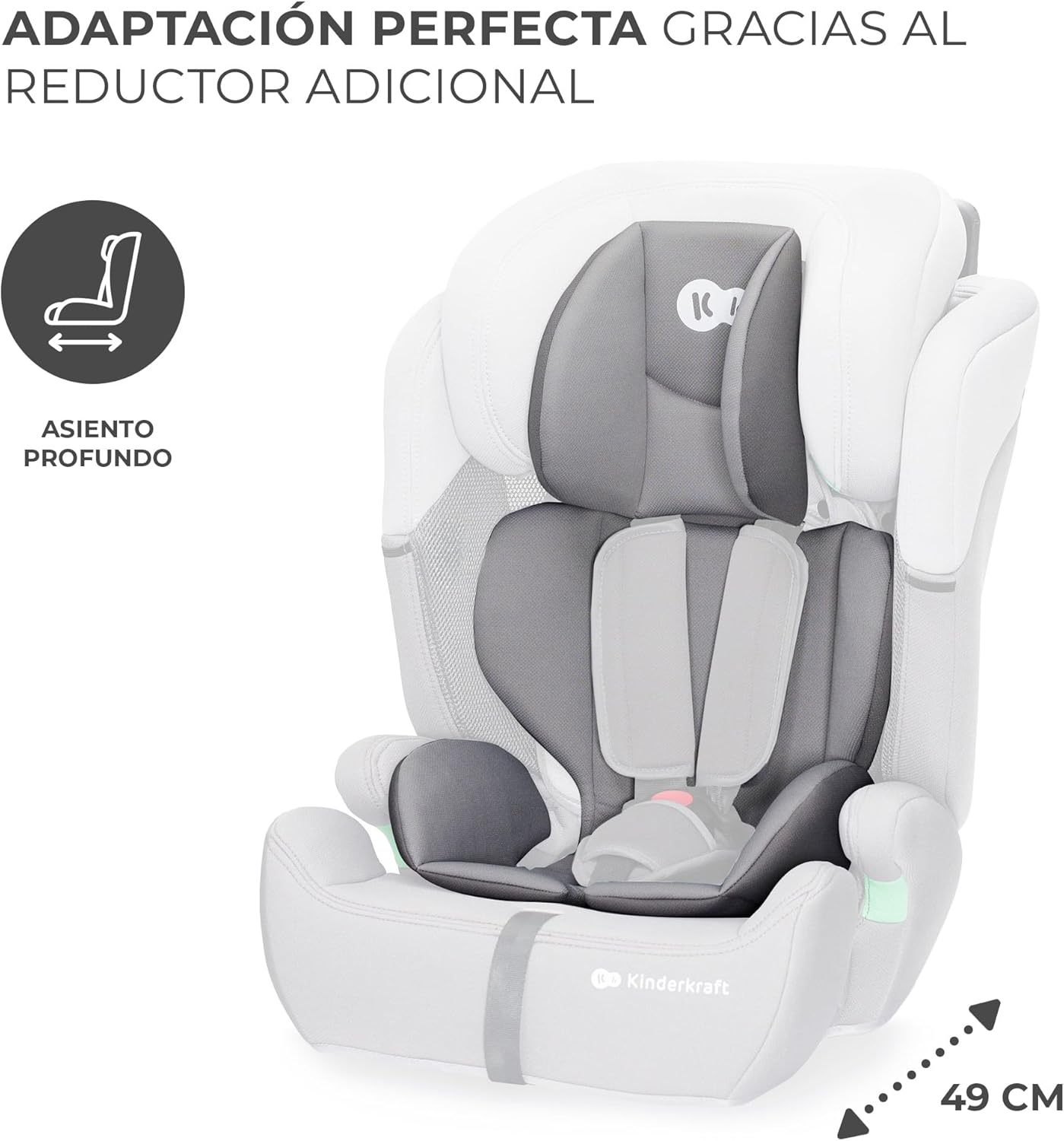 Thumbnail 4 de Kinderkraft COMFORT UP i-Size, grupo 1/2/3, 9–36 kg