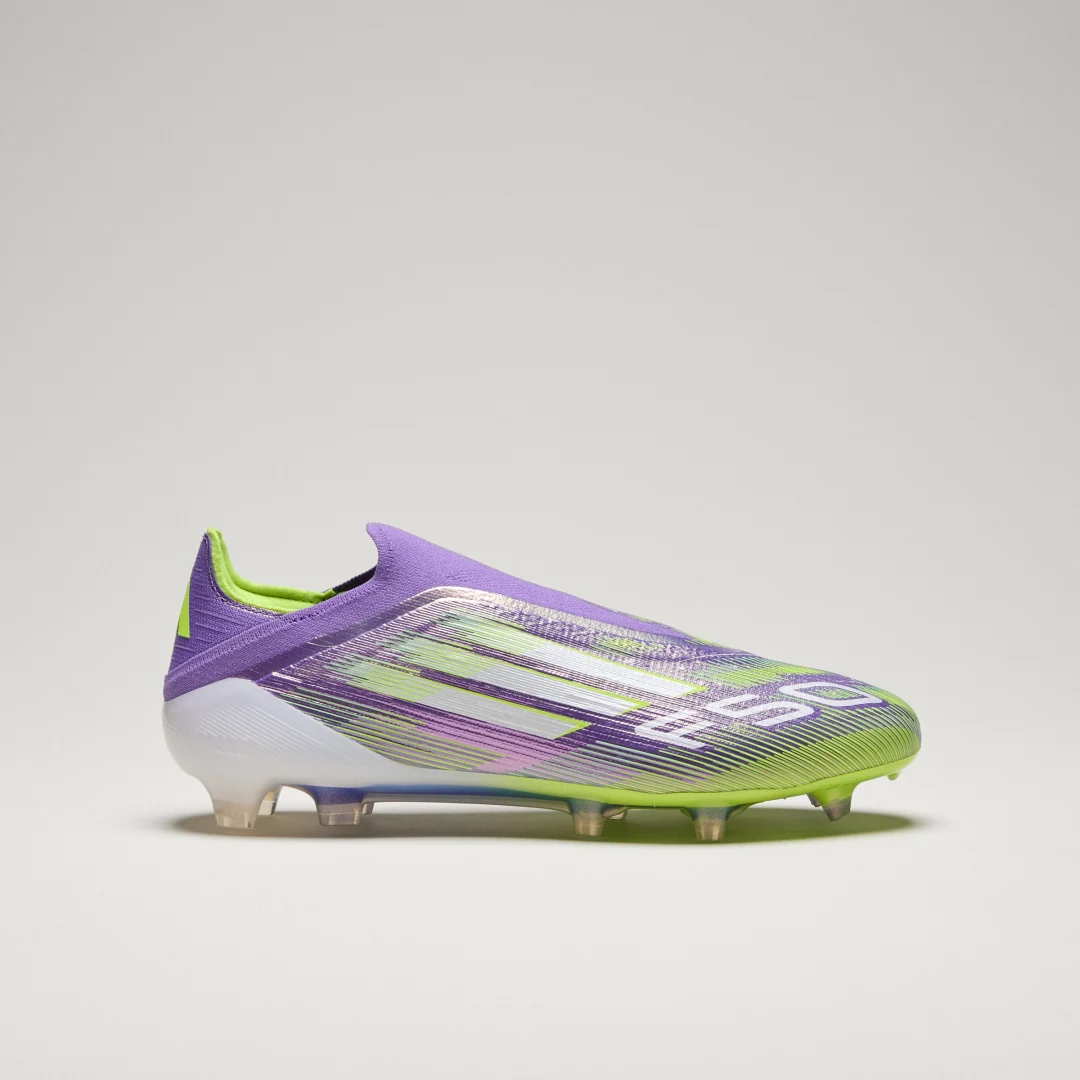 Thumbnail 2 de adidas F50 Elite Laceless Firm Ground: bota de fútbol violeta sin cordones para césped firme