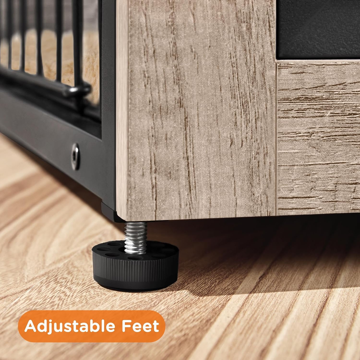 Thumbnail 6 de Yaheetech Indoor Dog Crate End Table 80.5×55.5×63.5 cm