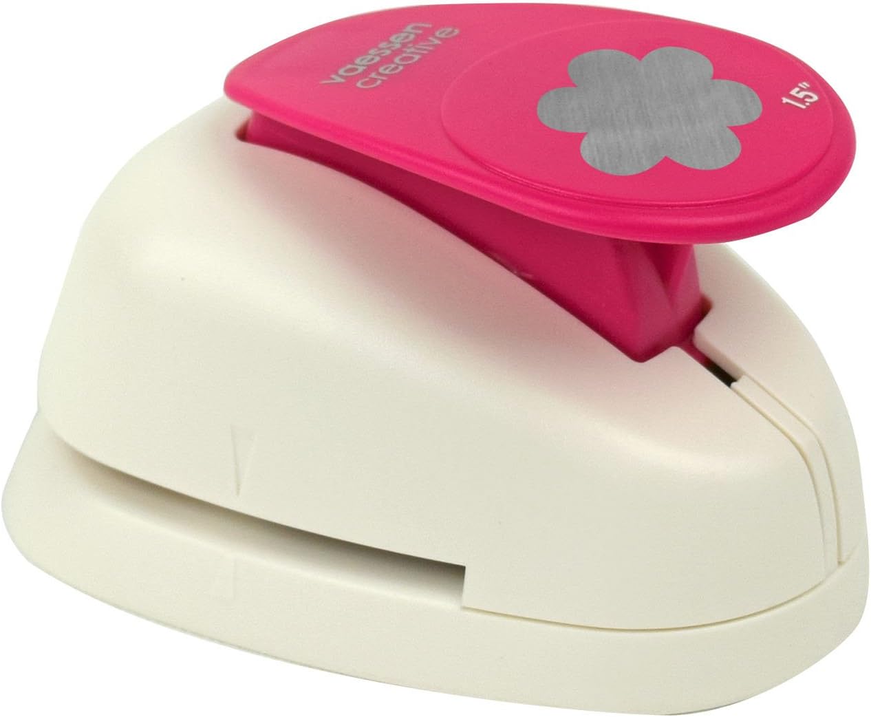 Detalle 2 de Vaessen Creative Perforatrice de Papier – Taille L, motif Fleur