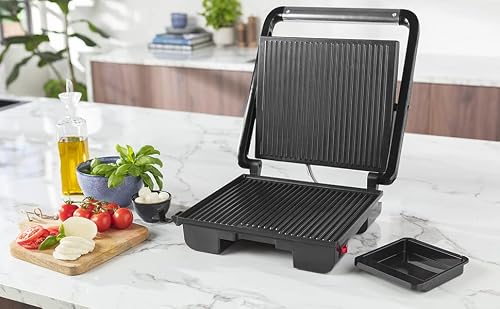 Detalle de Princess 112425 Parrilla Multifunción 2000W, Ideal para Sandwiches 🍞