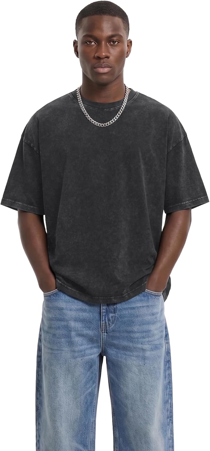 Thumbnail 5 de Oversized Tees for Men Short Sleeve Vintage