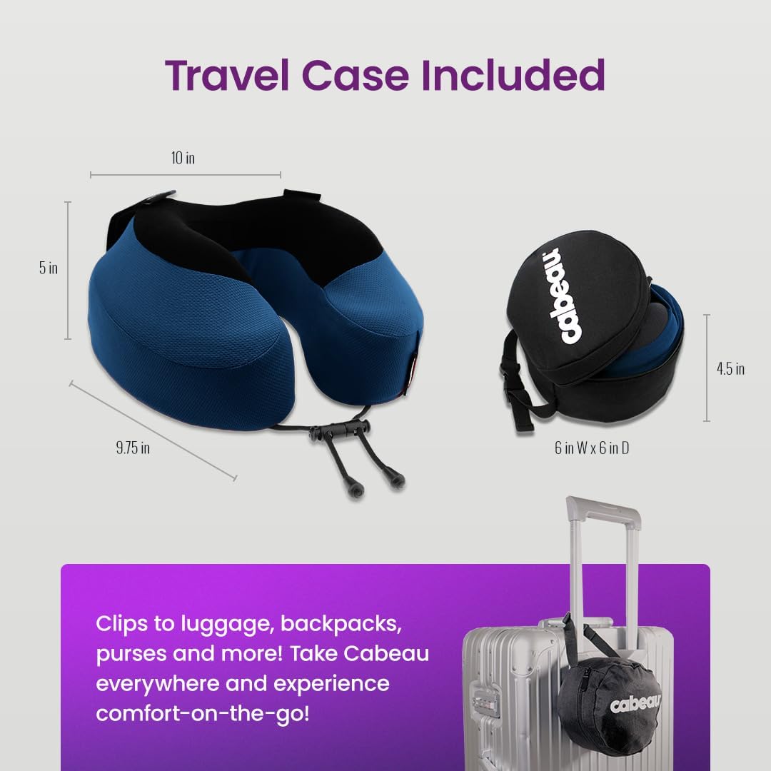 Thumbnail 3 de Cabeau Evolution S3 Travel Pillow – Nackenkissen für Flugreisen (Indigo)