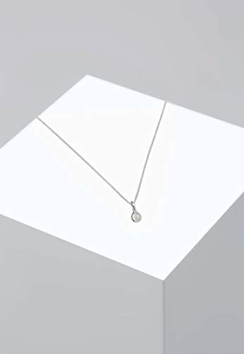 Thumbnail 7 de Elli Collar Mujer Liso Colgante Piedra Lunar Plata 925 💍