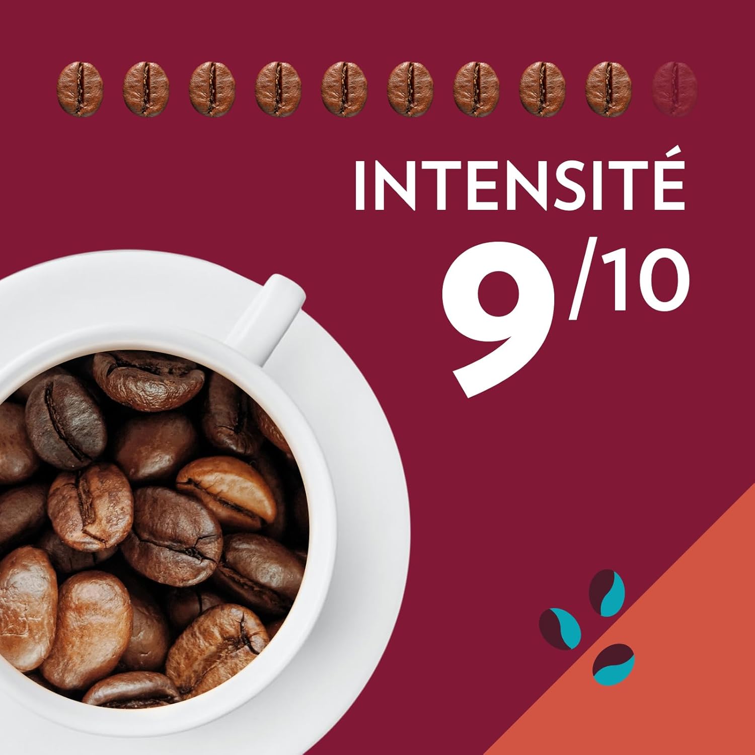 Detalle de Lavazza Tales of Napoli – Café en grains 450 g pour machines automatiques
