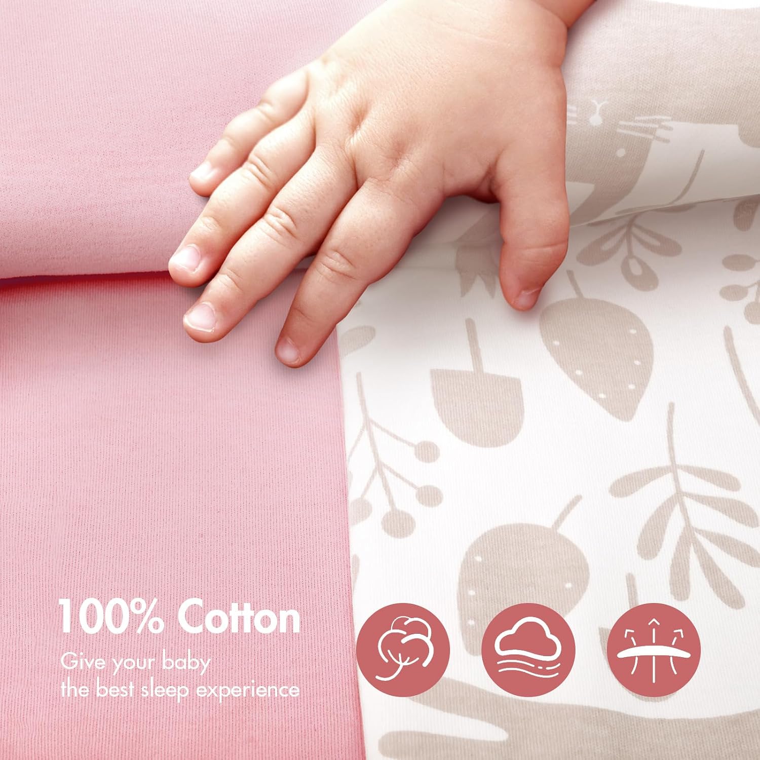 Detalle 2 de ANYEDDE 2-Pack Transitional Swaddle 3-6 Months