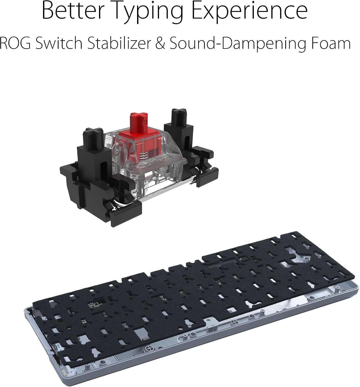 Detalle 2 de ASUS ROG Falchion Ace 65% Mechanical Keyboard
