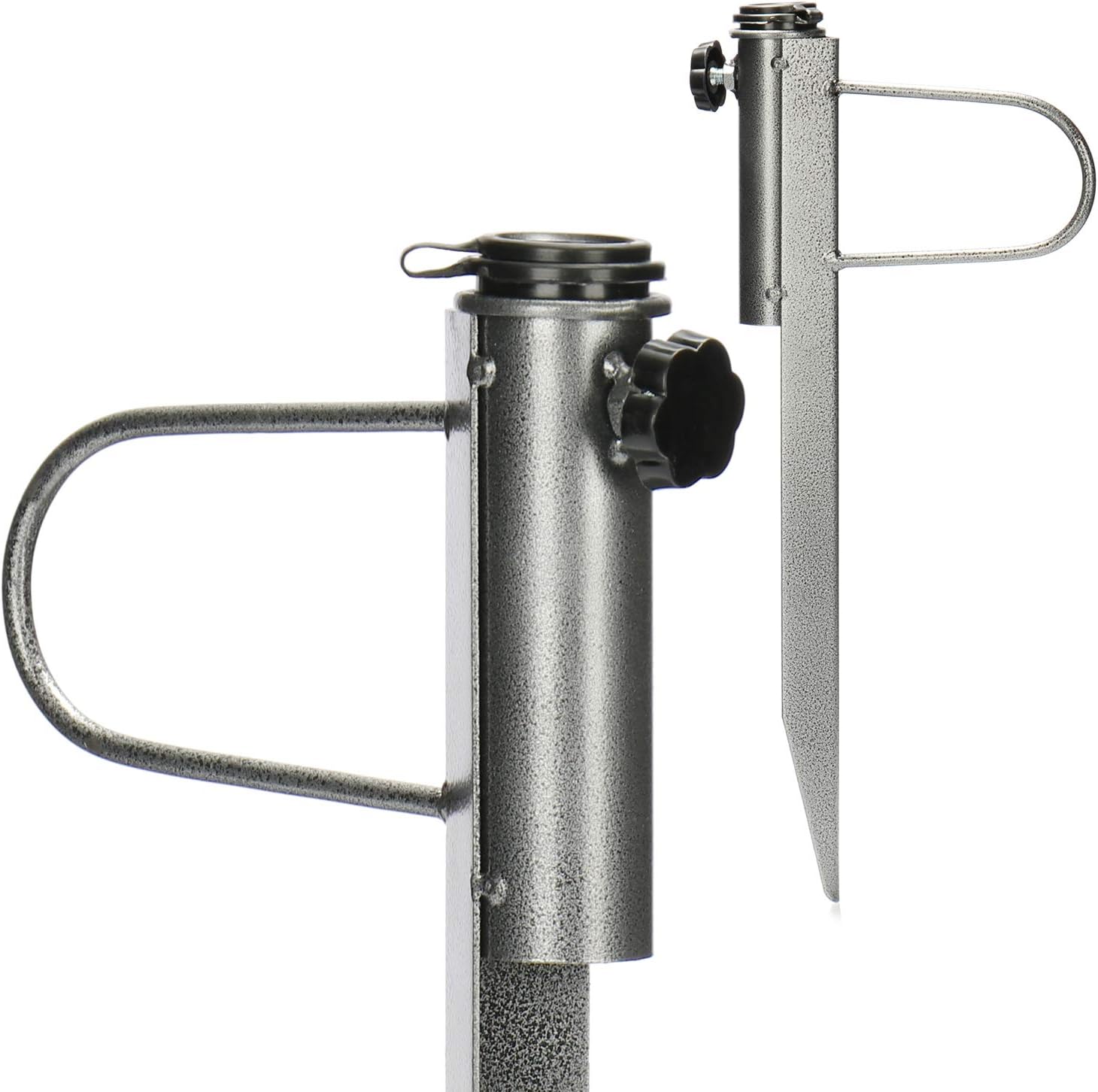 Detalle de com-four porta ombrellone - picchetto da terra per ombrellone, base robusta in metallo