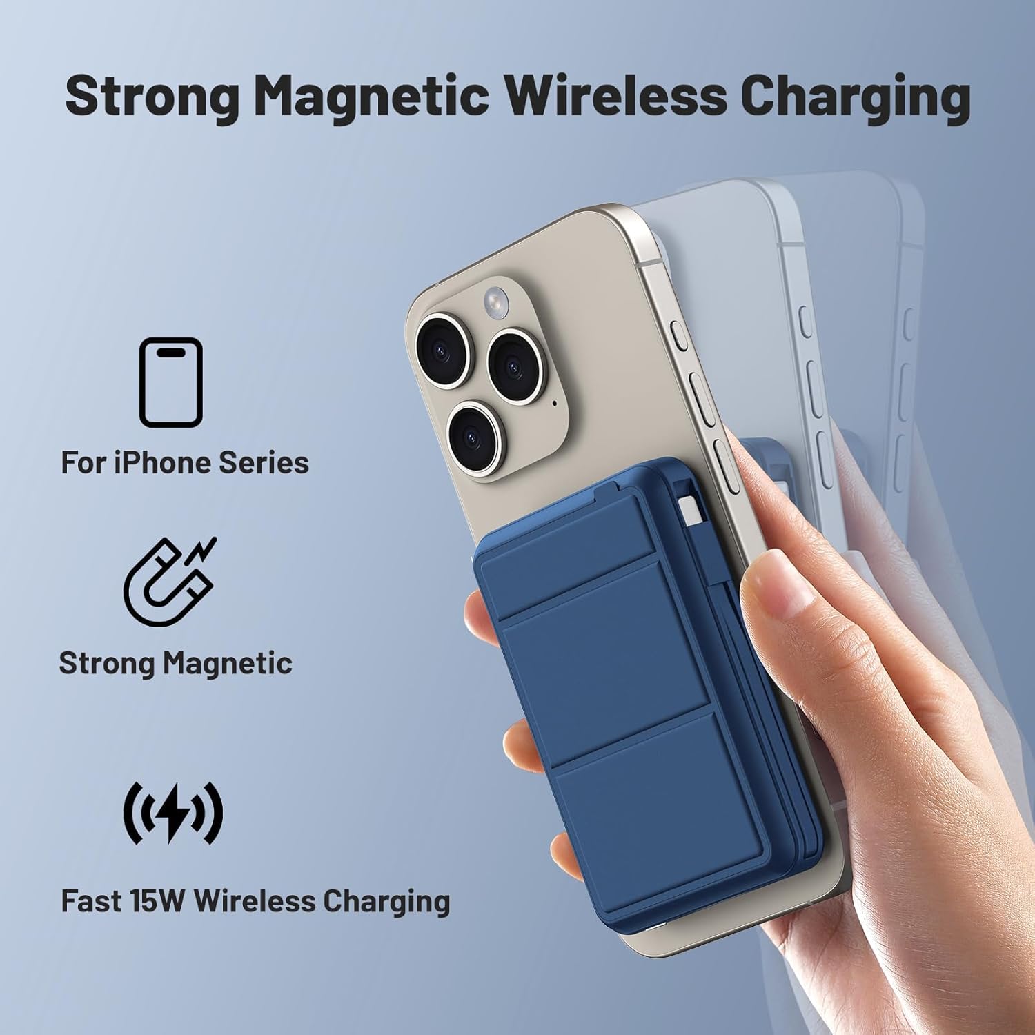 Detalle 2 de Azmuth Powerbank 10000mAh para MagSafe