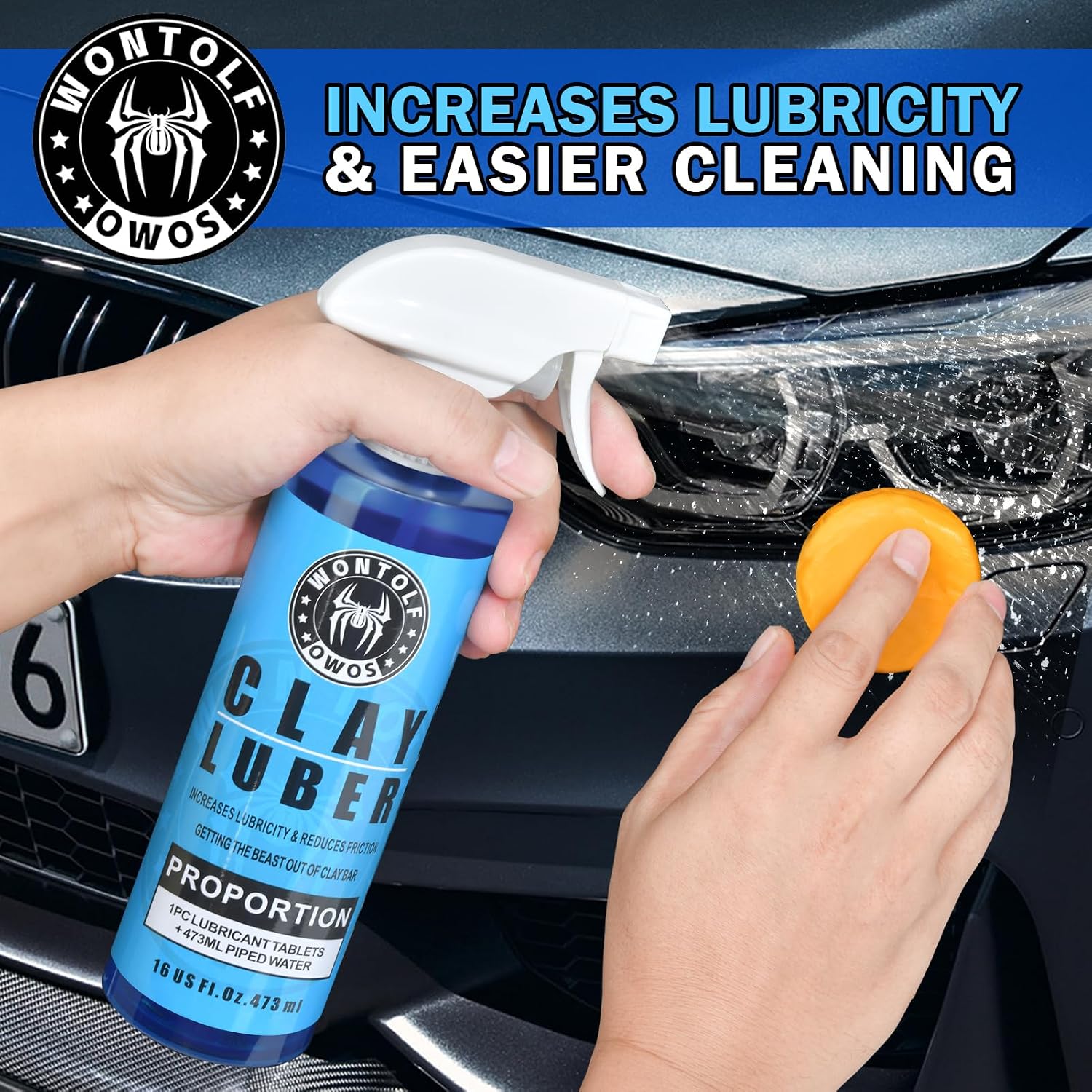Thumbnail 6 de Wontolf Clay Bar Kit for Auto Detailing