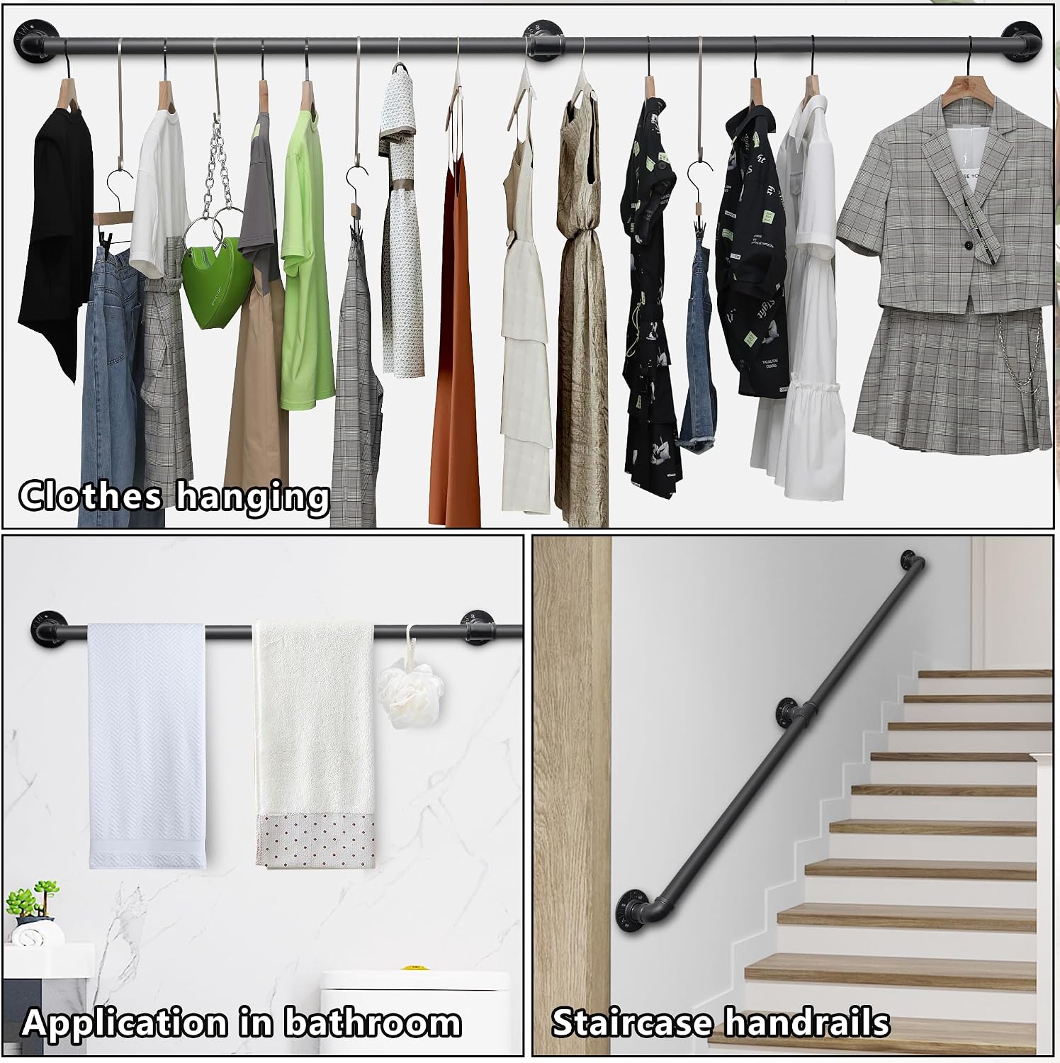 Thumbnail 4 de Stair handrail 6.6 ft