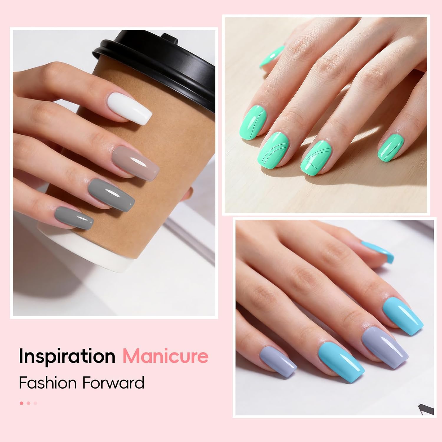 Thumbnail 3 de Kit COSCELIA 40 pcs gel UV complet (35 vernis semi-permanents, lampe UV/LED et ponceuse électrique)