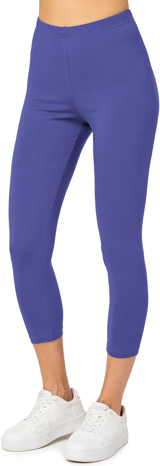 Thumbnail 5 de Merry Style Leggings Donna 3/4 MS10-199 — Pantaloni Capri in cotone, morbidi e confortevoli