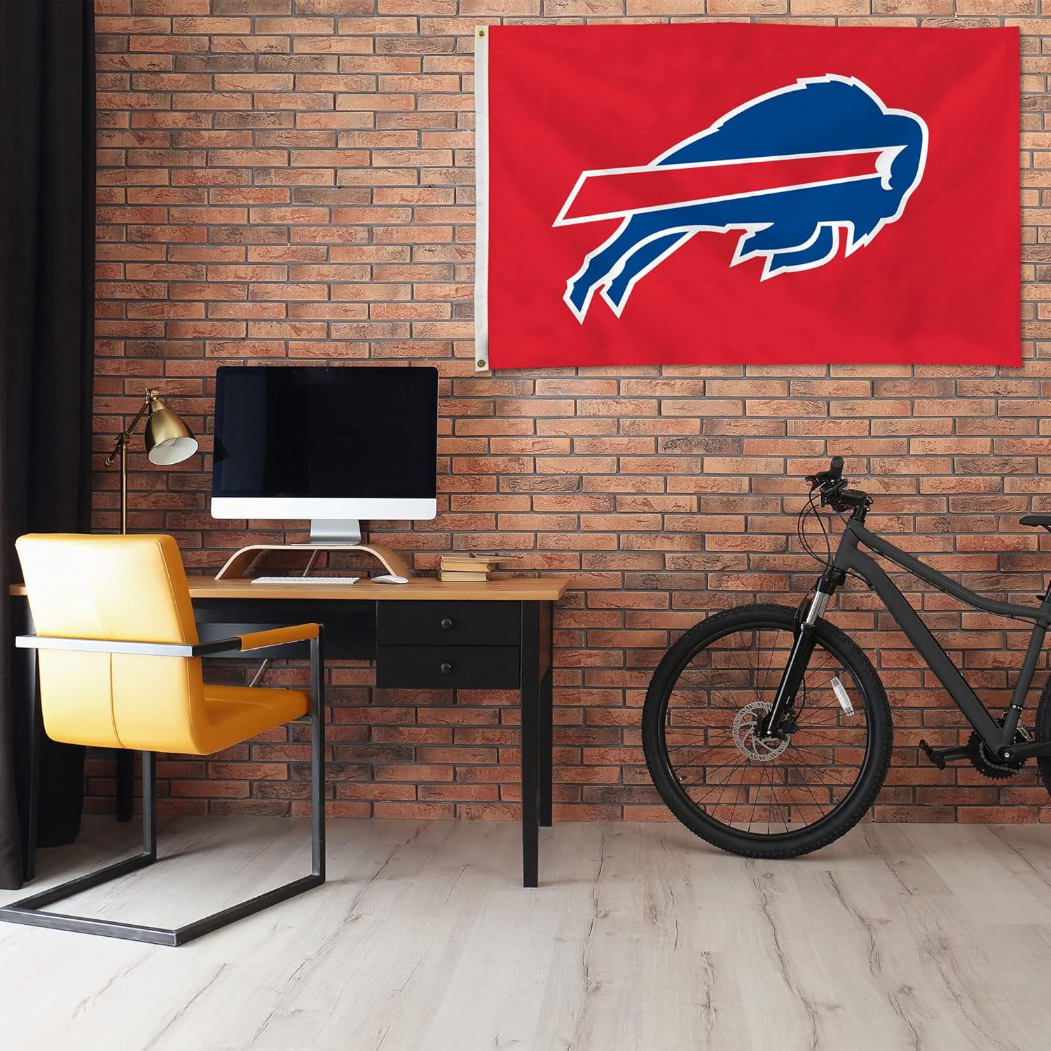 Detalle 2 de Rico Industries NFL Standard 3' x 5' Banner Flag 🏳