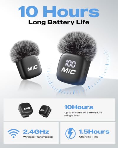 Detalle 2 de WARM BOX Wireless Lavalier Microphone Kit for iPhone, iPad and Android