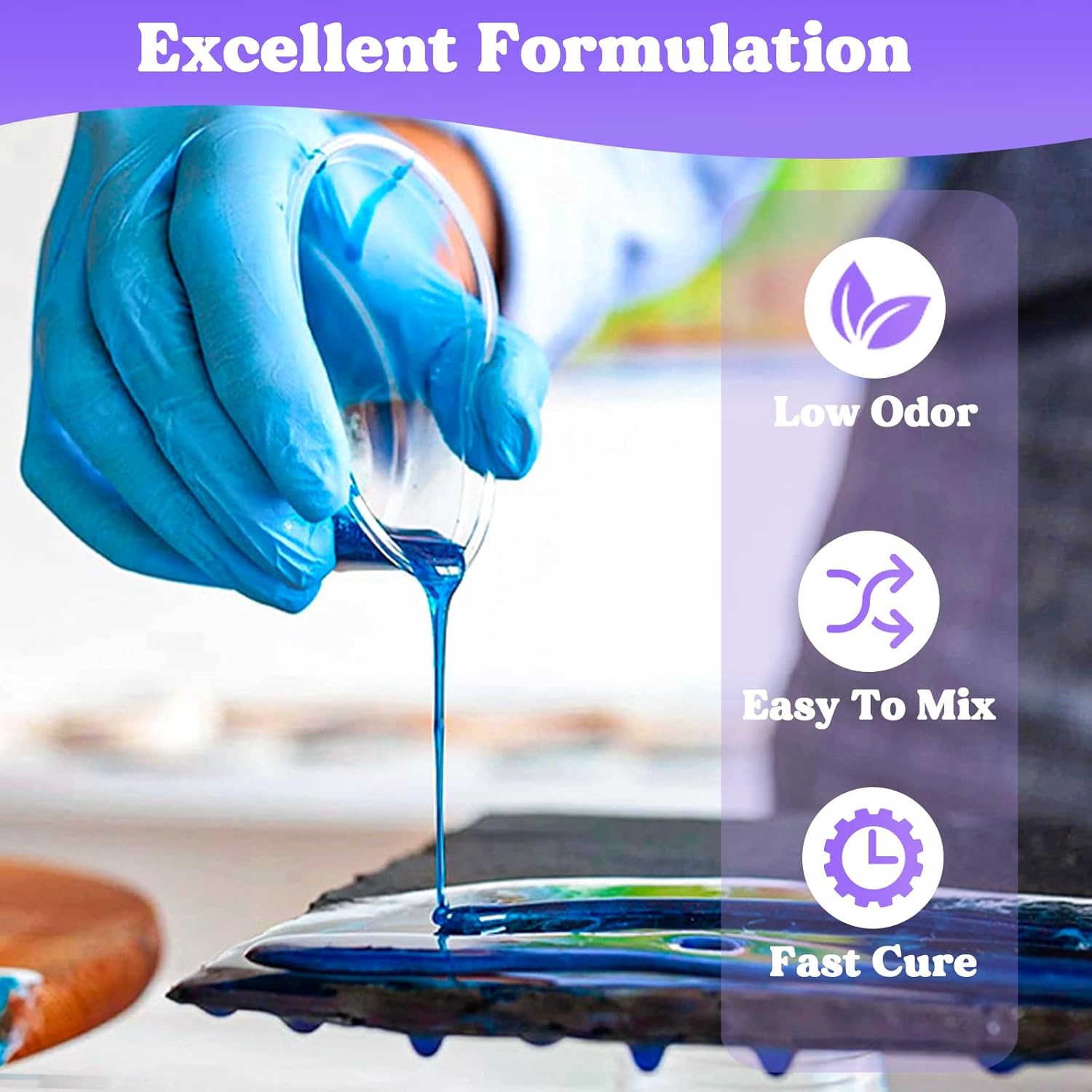 Detalle de LET'S RESIN Casting Epoxy Resin Kit 4L