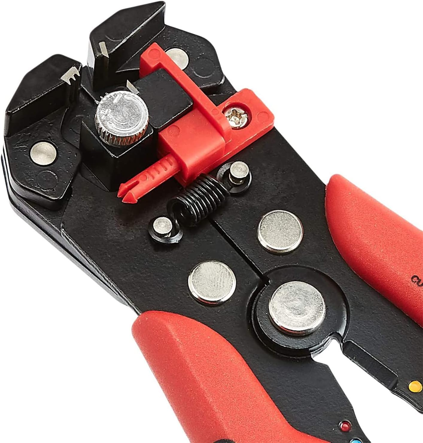 Thumbnail 2 de Amazon Basics Self-Adjusting Wire Stripper (Black/Red) - Practical for DIY and professional use