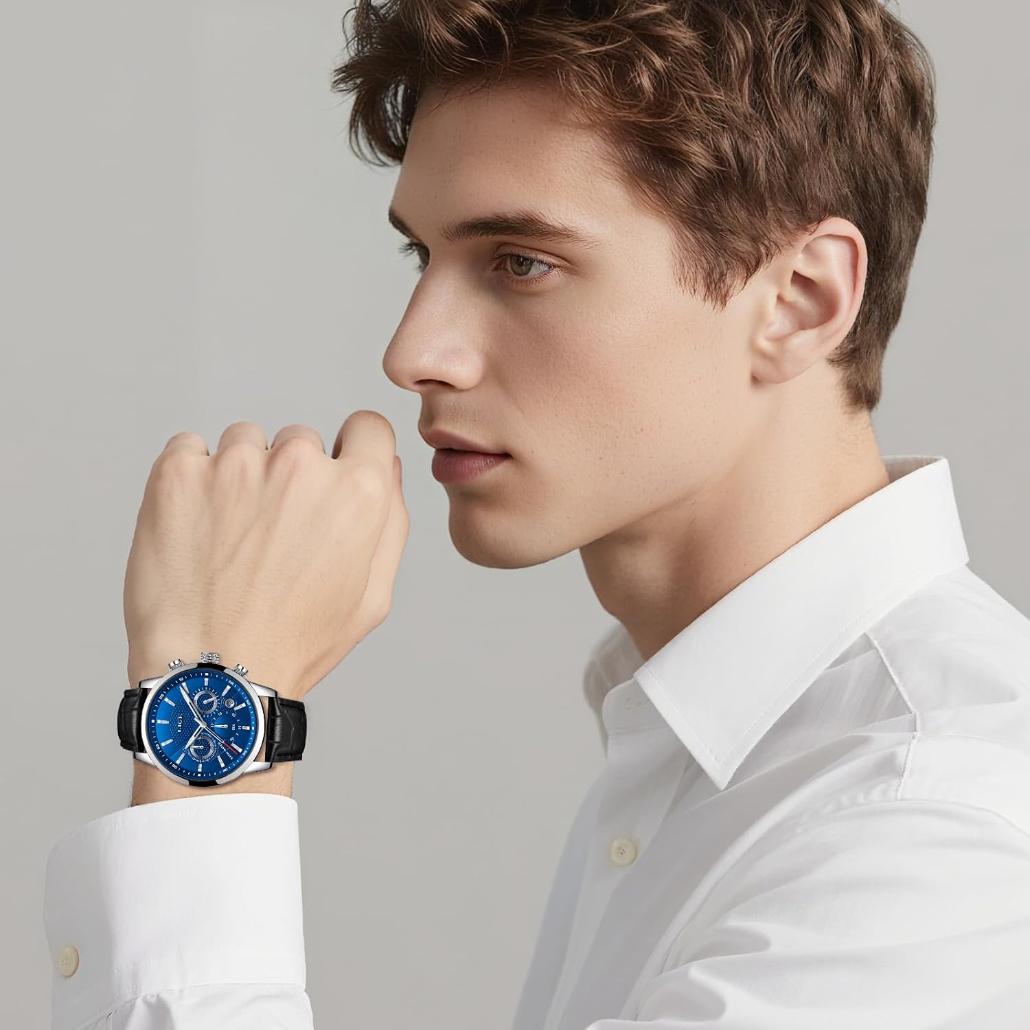Detalle 2 de LIGE Montre chronographe 2 ans