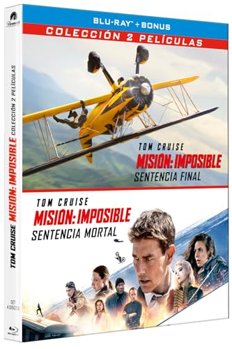 Detalle de Mision Imposible 7+8 (Blu-ray + Extras) Pack | Dead Reckoning y The Final Reckoning en 4 discos