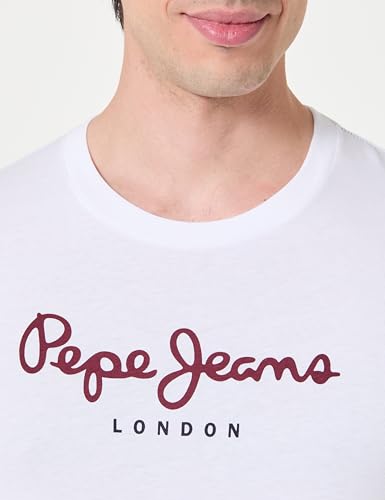 Detalle 2 de Pepe Jeans Eggo N Camiseta para Hombre — Blanco, Talla M