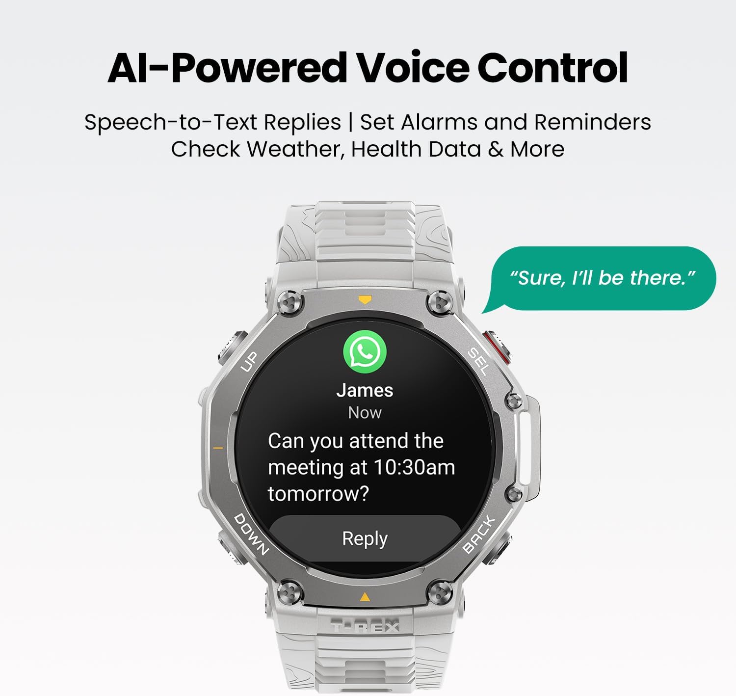 Thumbnail 3 de AMAZFIT T-Rex 3 Outdoor Smartwatch 48mm, 27 Days Battery