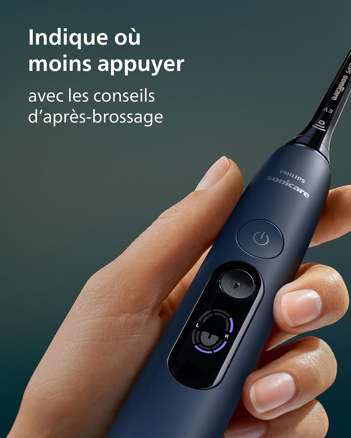 Thumbnail 6 de Philips Sonicare DiamondClean 8500 HX8515/13 sonische tandenborstel met druksensor