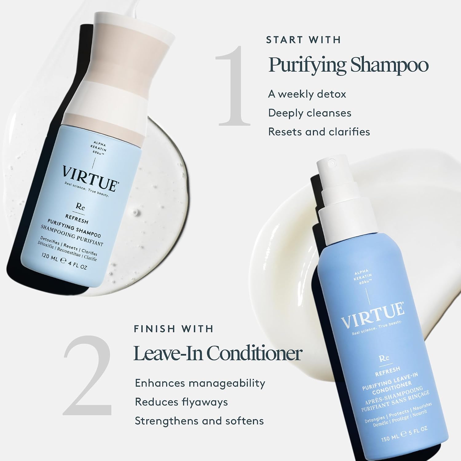 Detalle 2 de VIRTUE Purifying Leave-In 5 Fl Oz ๐โ