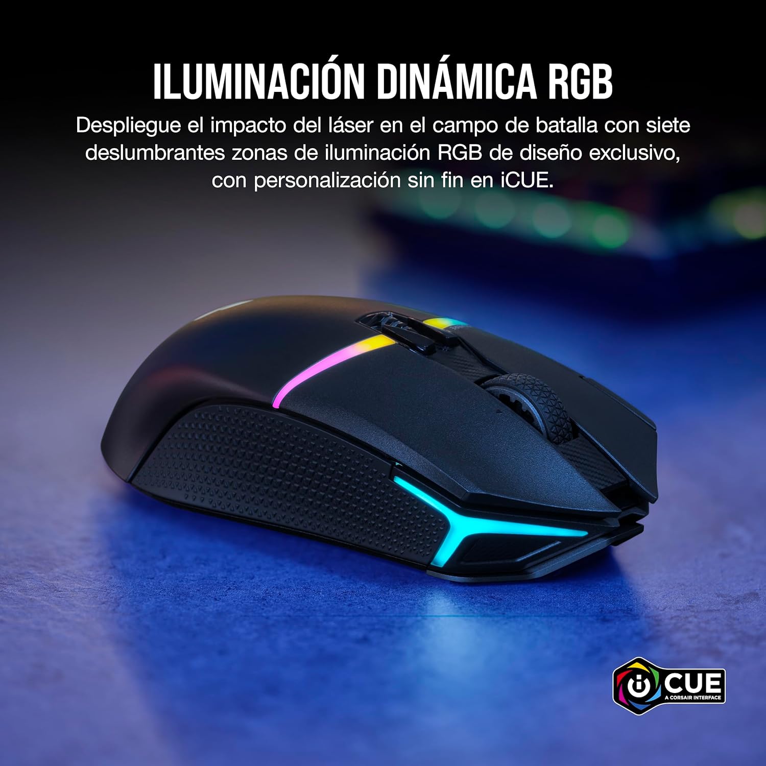 Thumbnail 6 de Corsair NIGHTSABRE WIRELESS RGB Ratón Gamer 26,000 DPI