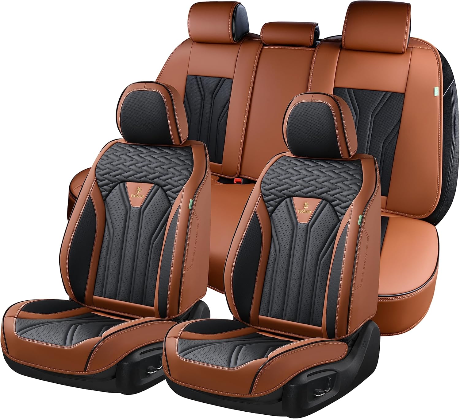 Detalle de FLORICH Leather Seat Covers 5-Seat Set