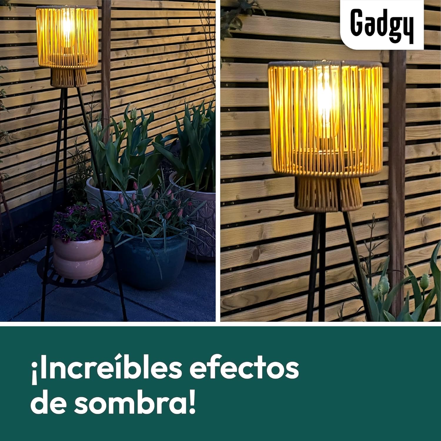 Thumbnail 4 de Gadgy Lámpara Solar con Soporte de Flores